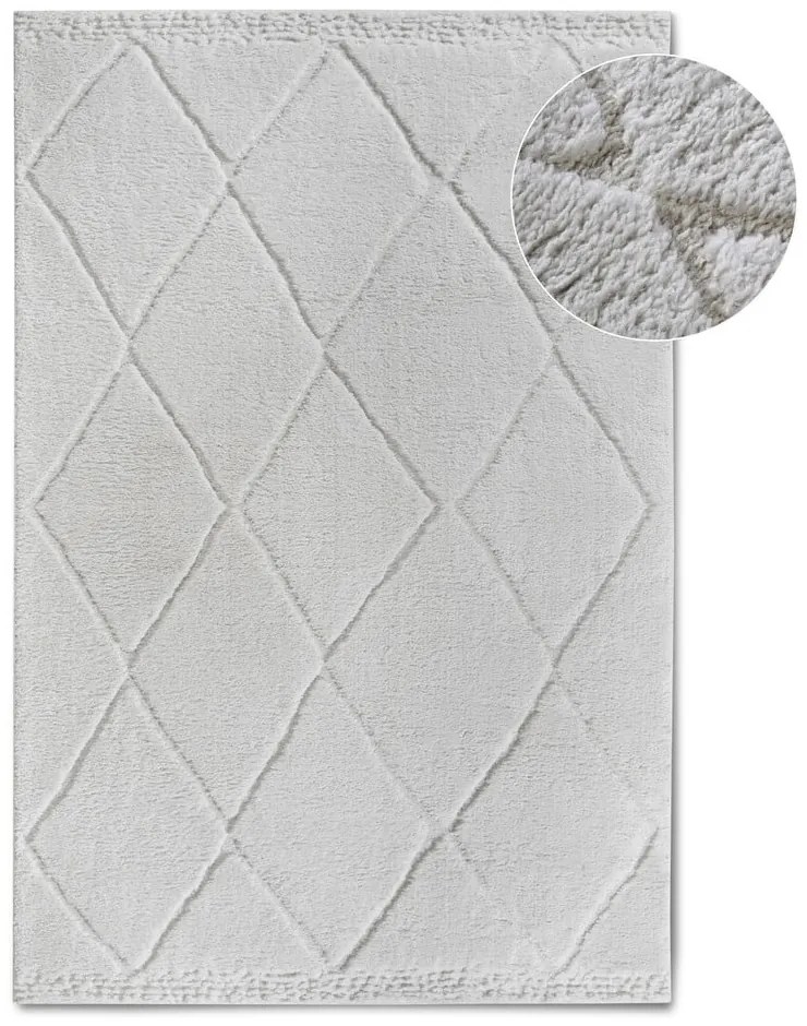 Kremowy dywan 80x120 cm Perrotin Cream White – Elle Decoration