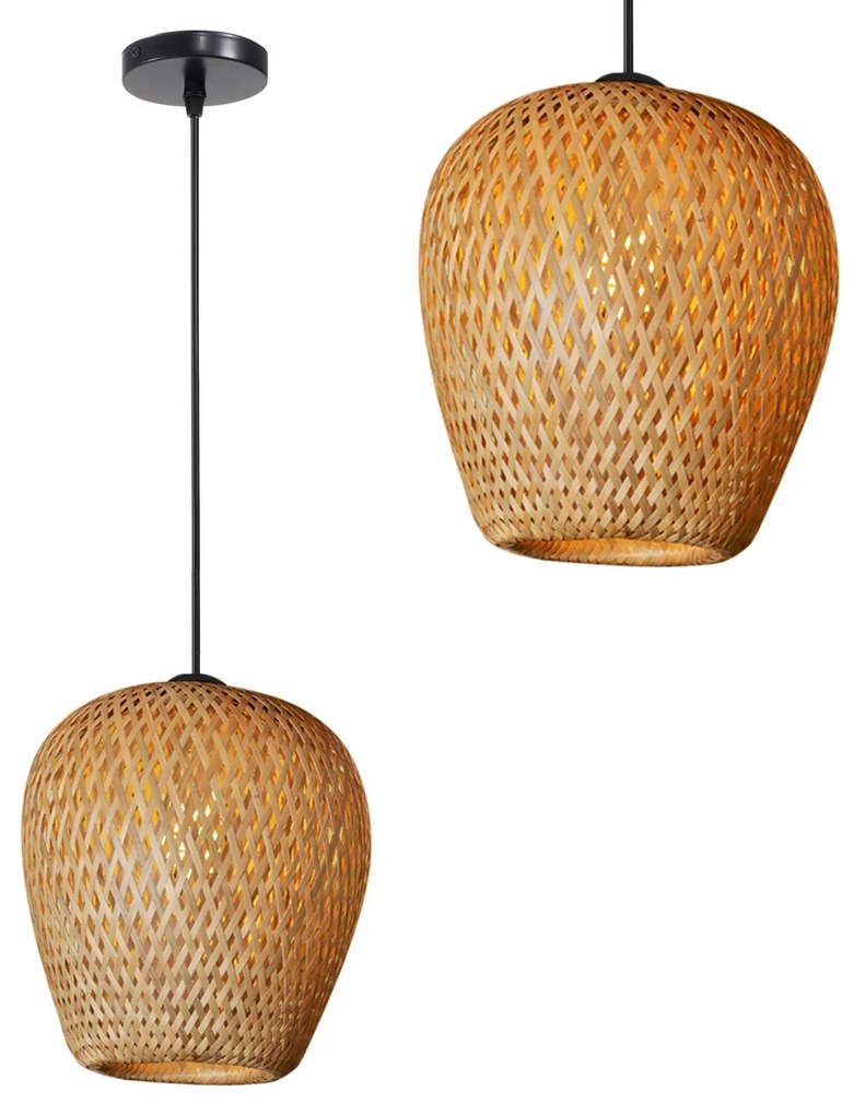 LAMPA SUFITOWA WISZĄCA BOHO NATURAL APP885-1CP