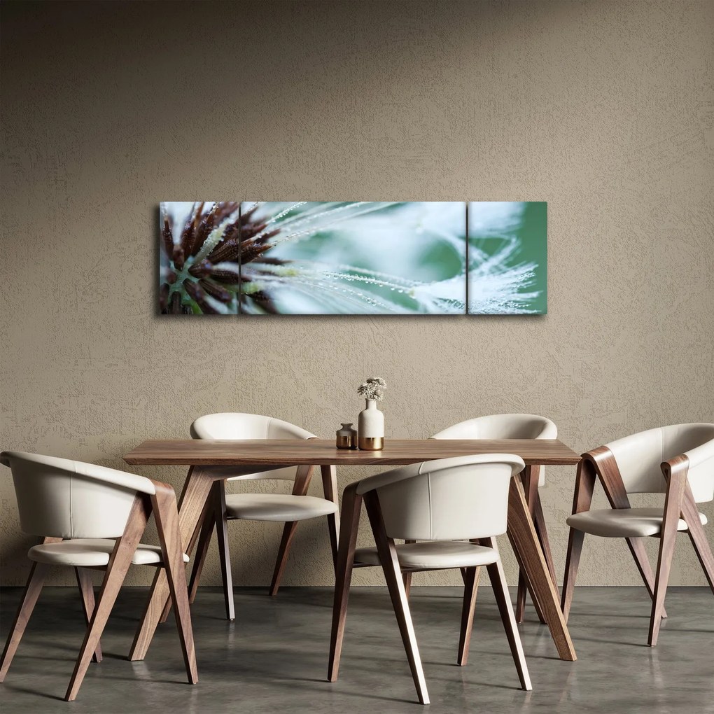 Obraz - Detal kwiatu (170x50 cm)