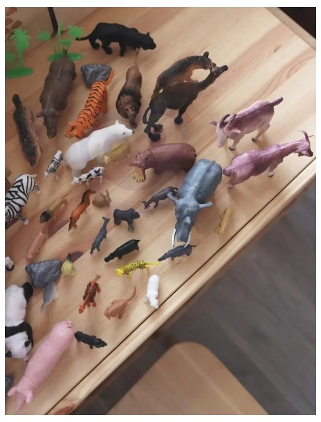Woopie zestaw figurki zwierzęta xxl 58 szt.
