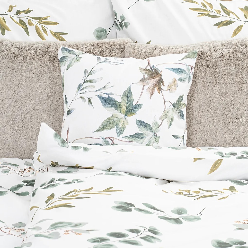 4Home Pościel bawełniana Eucalyptus, 140 x 220 cm, 70 x 90 cm