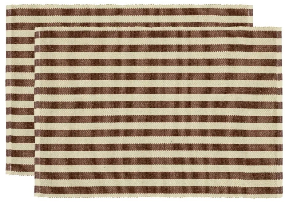 Maty stołowe z mieszanki juty zestaw 2 szt. 33x48 cm Statement Stripe – Södahl