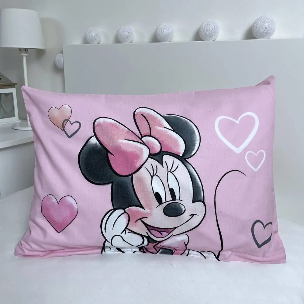 Bawełniana pościel dziecięca do łóżeczka 100x135 cm Minnie – Jerry Fabrics