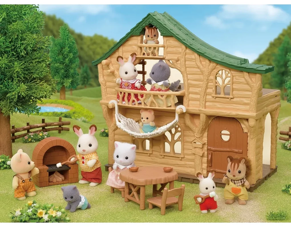 Sylvanian families 5451 dom drewniany z meblami
