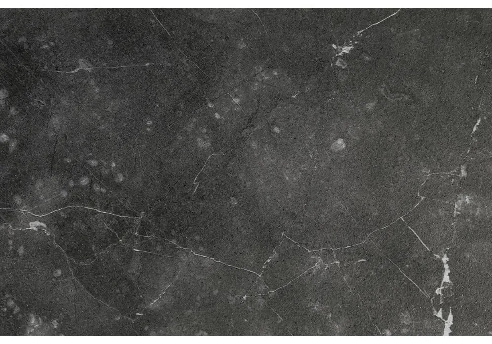 Czarny regał 120x185x35 cm Strington – Actona