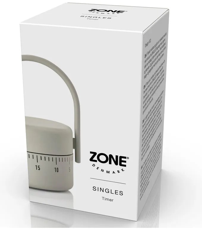 Jasnoszary minutnik Singles – Zone