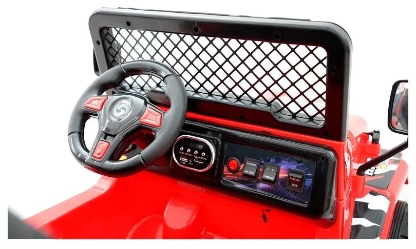 Auto na akumulator s618 eva czerwony