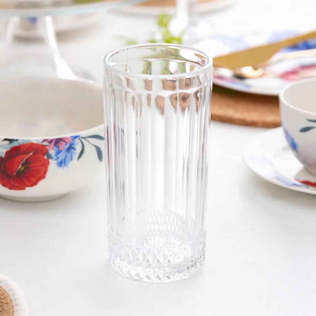 Altom Zestaw wysokich szklanek Luca 360 ml, 6 szt., L