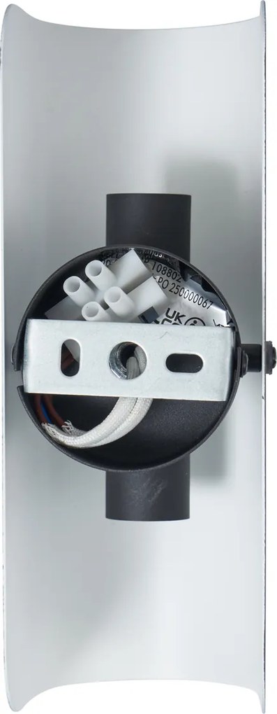 Nowoczesny kinkiet czarny 2-punktowy - Gotthard