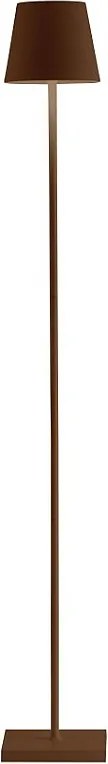 Lampa LED Poldina Pro L Corten, ładowalna i ściemnialna, 122 cm, z czasem pracy na baterii do 12 godzin.