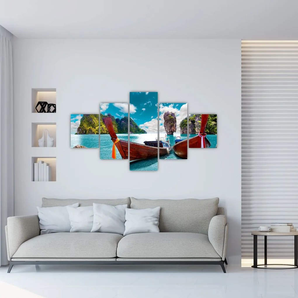 Obraz- Raj na ziemi (125x70 cm)