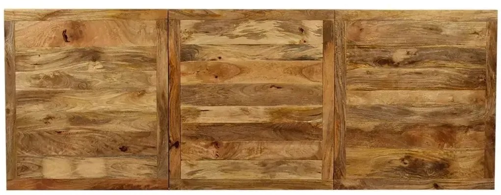 Jasnobrązowy stół z drewna mango - Arbor 3X