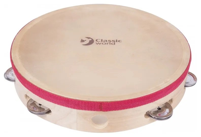 Classic world edu instrument muzyczny tamburyn 25 cm