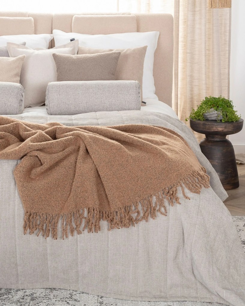 Pled Boucle 140x200cm camel