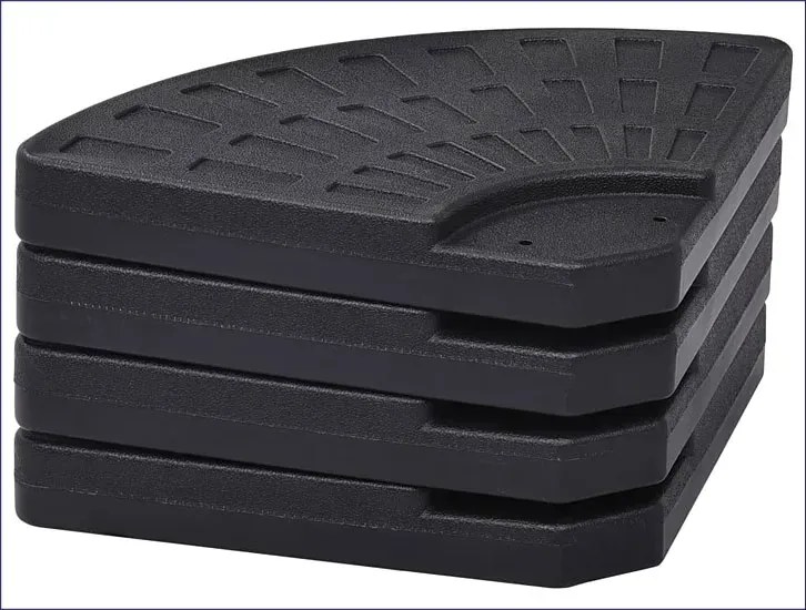 Okrągła składana podstawa pod parasol ogrodowy - Nefrex 4X