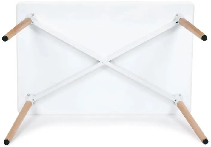 PROMOCJA Czarne stoły jadalniane BERGEN 120x80 cm II. jakość