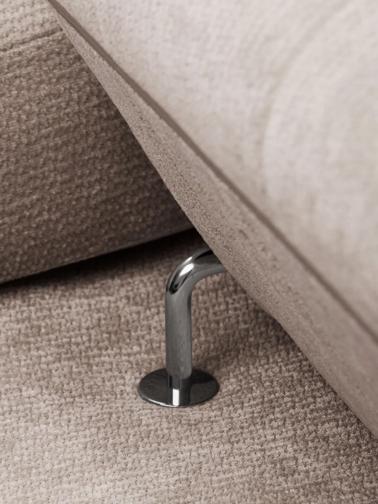 Sofa Nardo z funkcją spania - beżowy szenil Vibe 08
