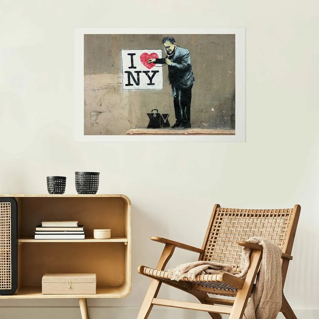 Plakat Diagnoza 30x21 cm bez ramy z marginesem ARTGEIST B