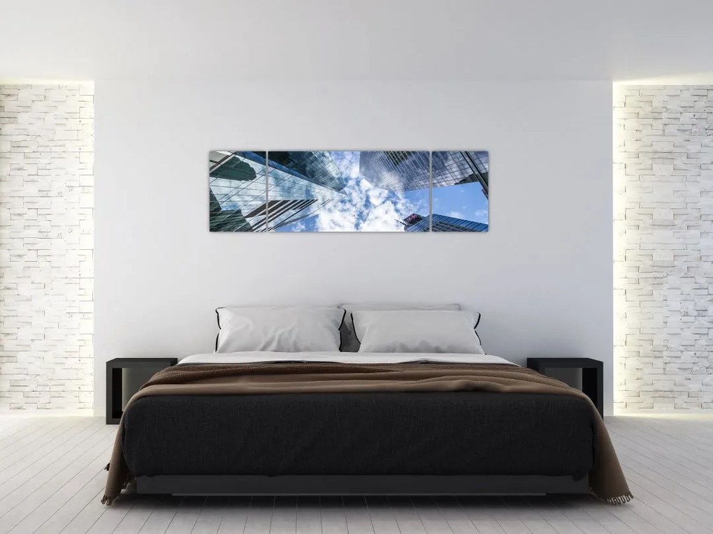Obraz drapaczy chmur (170x50 cm)