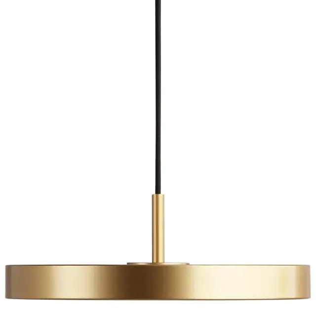 Lampa wisząca LED w kolorze złota z metalowym kloszem ø 31 cm Asteria Mini – UMAGE