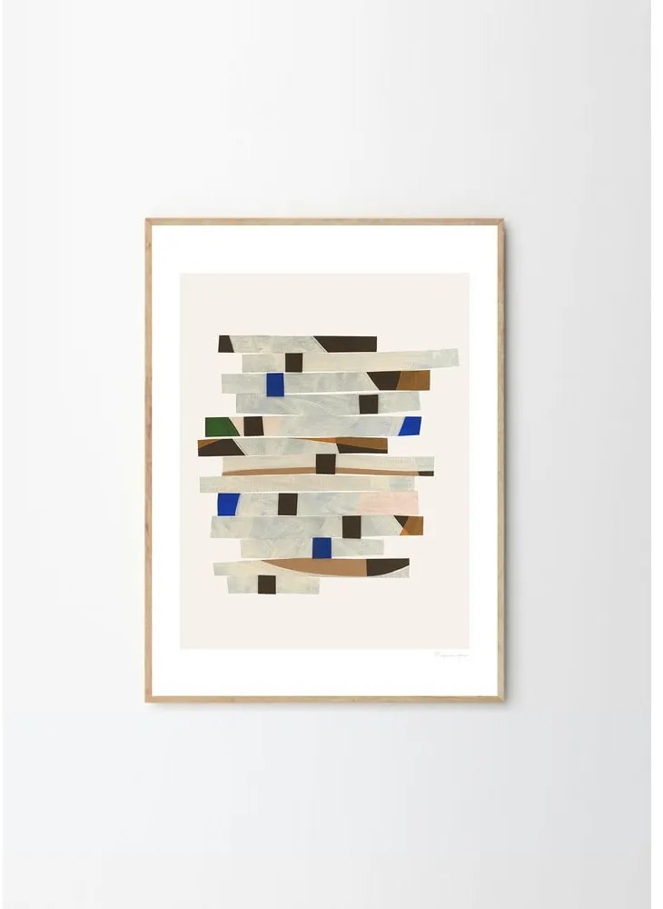 Plakat 50x70 cm Cut up Stripes – Berit Mogensen Lopez – The Poster Club