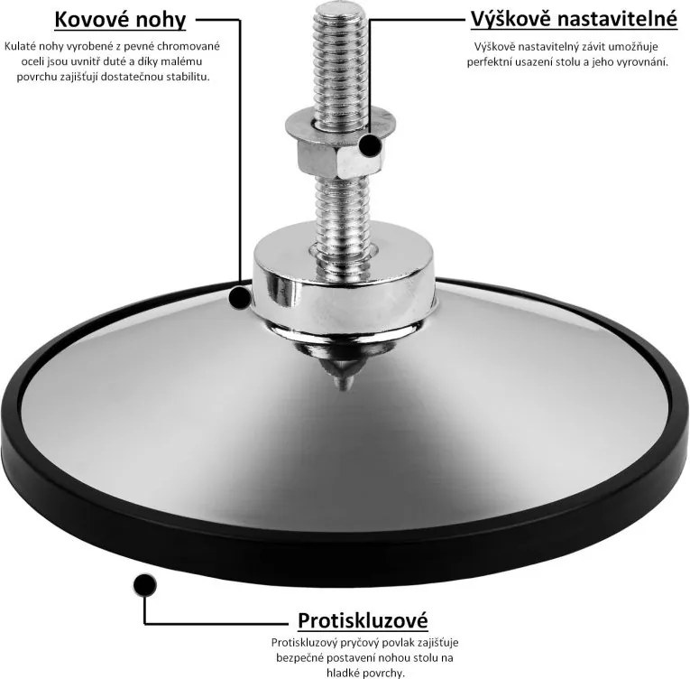 Stół piłkarski TUNIRO PRO 110 kg czarny