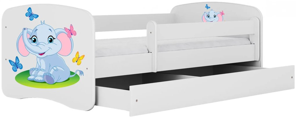 Łóżko dla dziecka z barierką mix 80x160 A1-Z61
