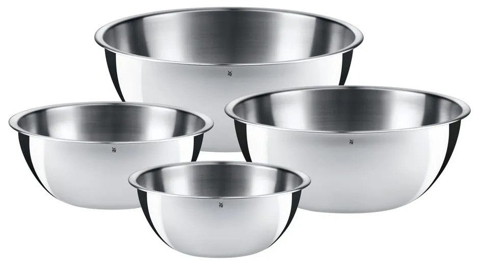 Komplet 4 mis nierdzewnych WMF Gourmet