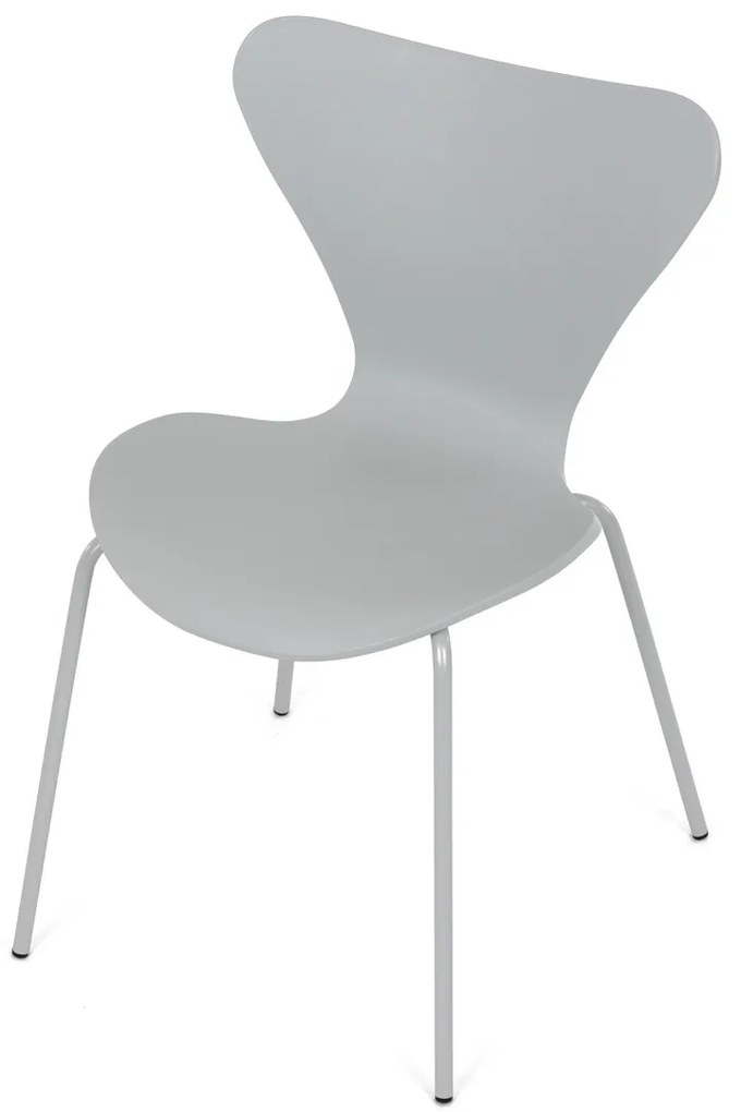 Zestaw krzeseł do jadalni CT-X7034 GREY, 4 szt.