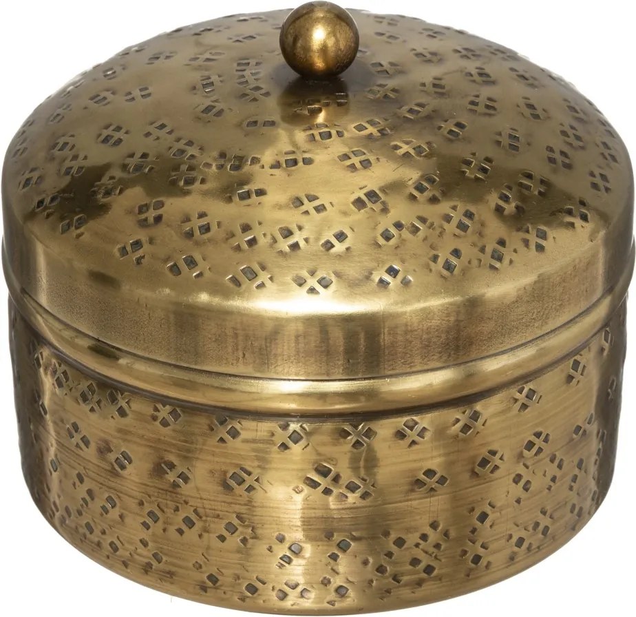 Szkatułki na biżuterię OASIS, 2 sztuki, metalowe