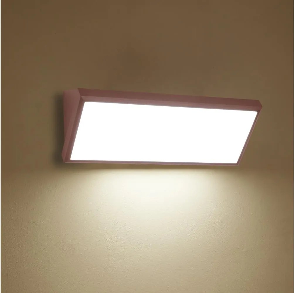 Brilagi - Kinkiet zewnętrzny LED TRIANGLE LED/42W/230V brązowy IP65