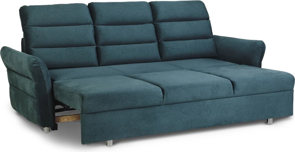 Rozkładana sofa pokojowa z regulowanymi zagłówkami Grandera 3 os.