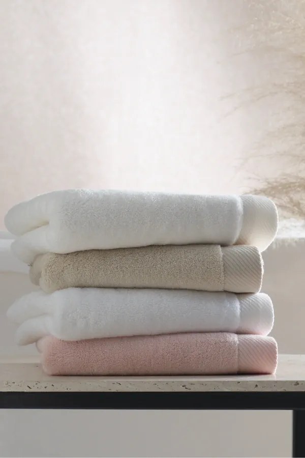 Mały ręcznik MICRO COTTON 30x50cm Różowy