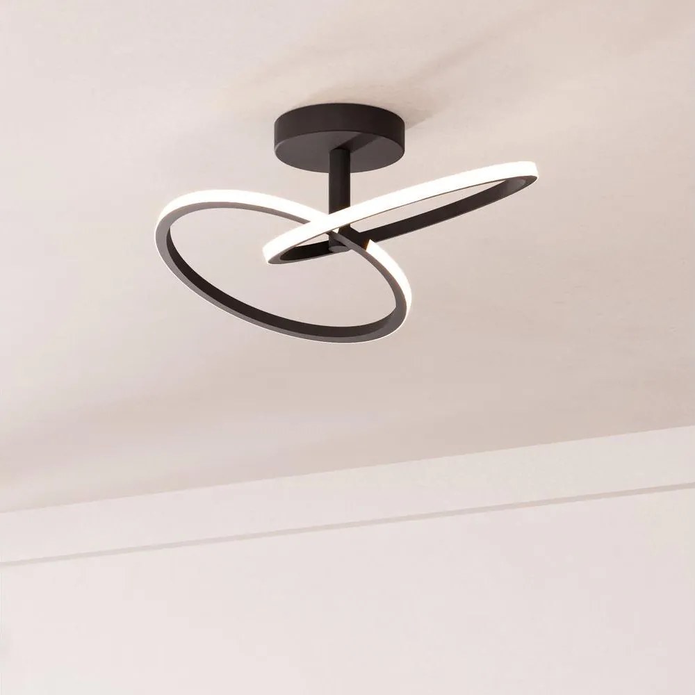 Eglo 902144 - Oprawa sufitowa LED CONGIUNTI LED/12W/230V 2700/4000/6500K czarna