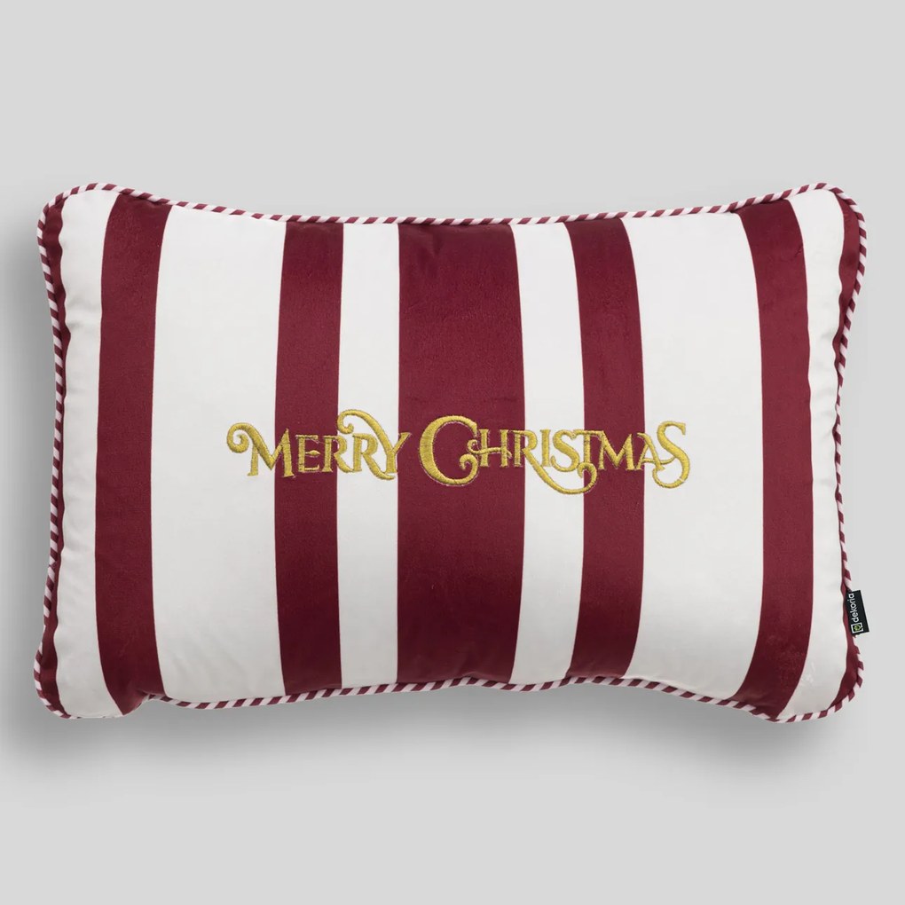 Poszewka na poduszkę Red &amp; White Noel 60x40 cm