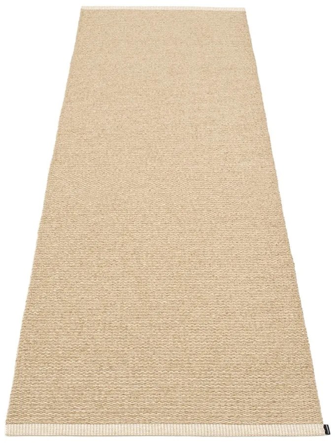 Beżowy chodnik odpowiedni na zewnątrz 70x200 cm Mono Light Nougat – Pappelina