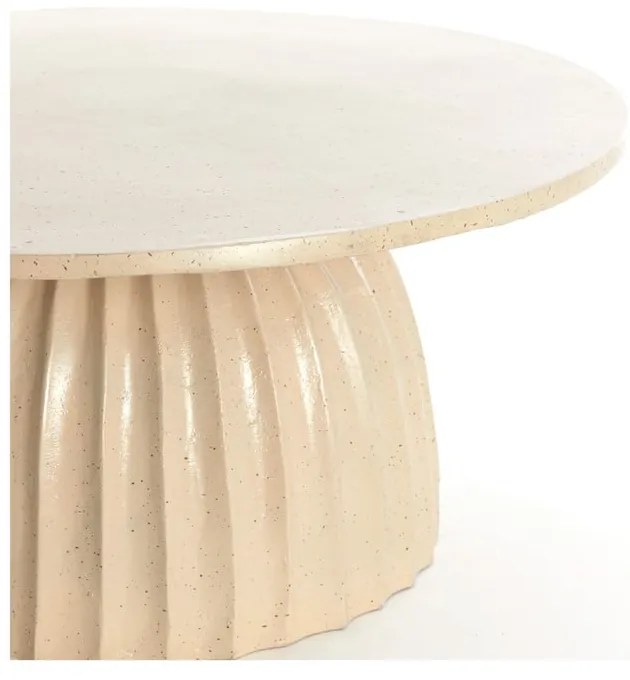 Metalowy okrągły stolik ø 70 cm Veglia – Light &amp; Living