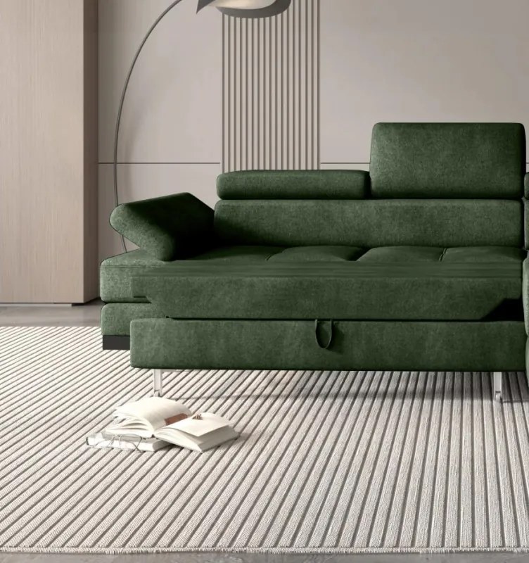 Narożnik EMPORIO L z funkcją spania WERSAL