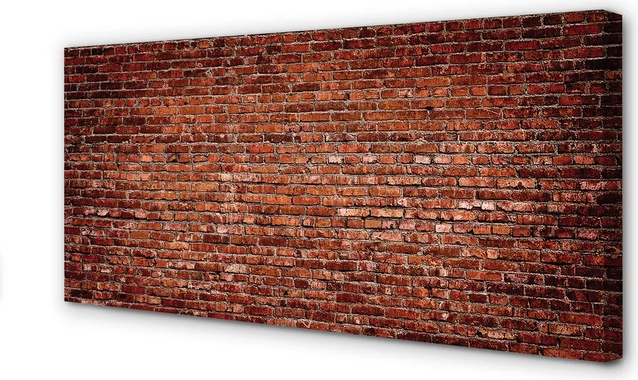 Zdjęcie na płótnie Cegła W Odcieniach Terakoty