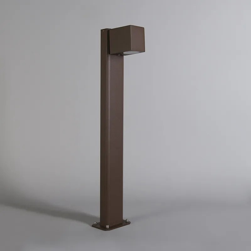 Inteligentna lampa podłogowa zewnętrzna rdzawobrązowa 65 cm IP44 z WiFi GU10 - Baleno