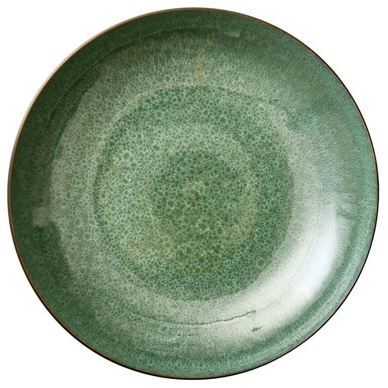 Zielono-czarna kamionkowa misa ø 40 cm Gastro Black/Green – Bitz