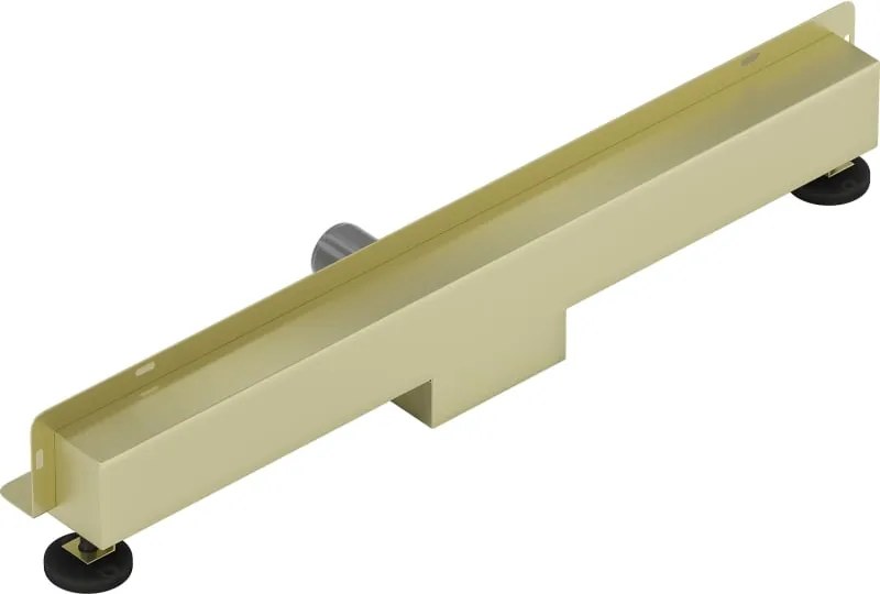 Mexen Flat Wall odpływ liniowy ścienny 2w1 60 cm, złoty szczotkowany - 1A30060