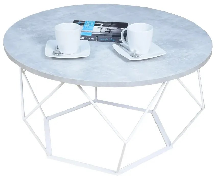 Nowoczesny stolik kawowy beton - Liliana 5X