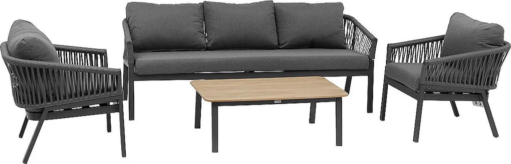 Zestaw aluminiowy dla 5 osób COLUMBIA (antracyt)
