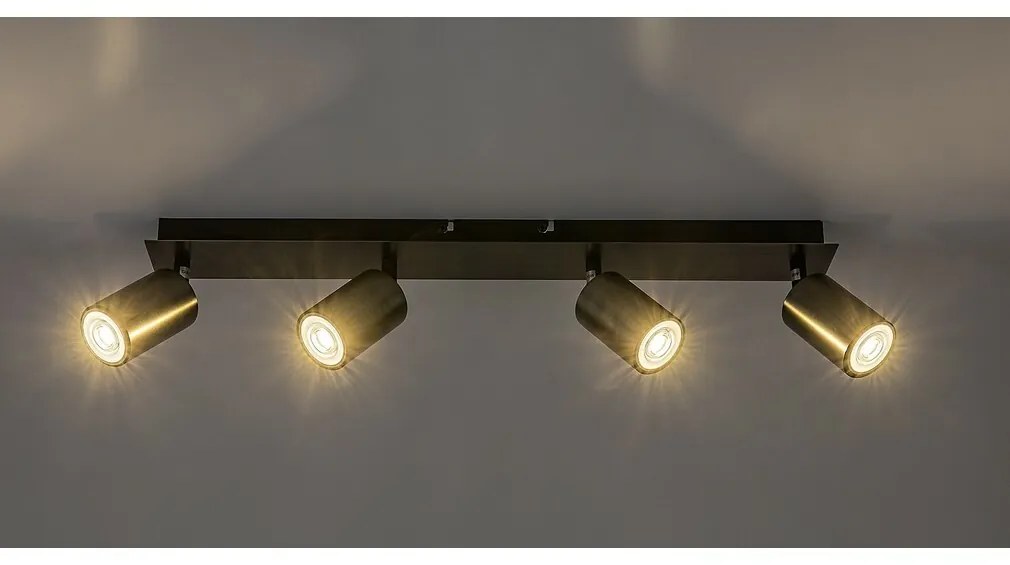 Rabalux 73074 nowoczesna lampa punktowa Gerhard, 4x spot GU10 max. 15 W
