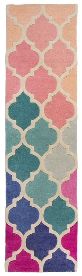 Chodnik wełniany Flair Rugs Rosella, 60x230 cm