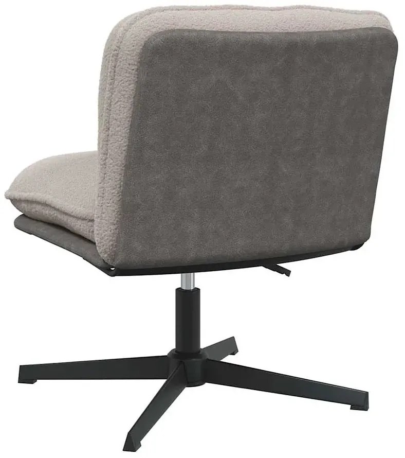 Jasnoszary nowoczesny fotel obrotowy Z0-R58