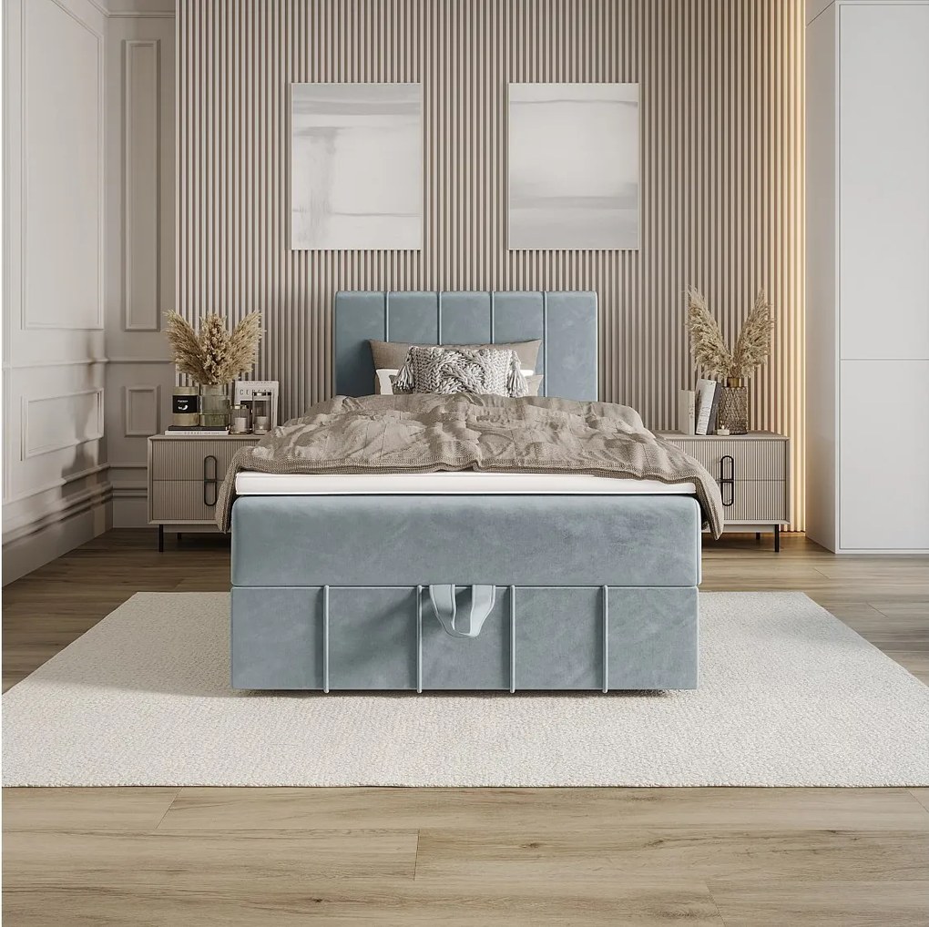 Łóżko kontynentalne BAHAMA 90x200 Monolith 72