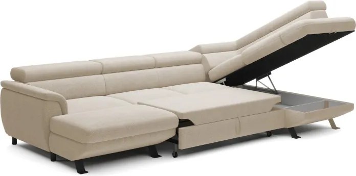 Narożnik RAVEN XL z funkcją spania WERSAL