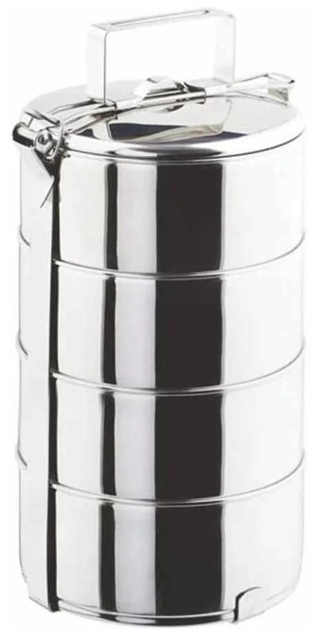 Pojemnik na żywność TORO 4 l, stal nierdzewna